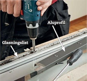 Byte av glas i veluxfönster Byte av glas i veluxfönster